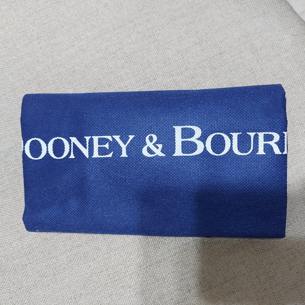 Dooney & Bourke Navy Blue Logo Pouch